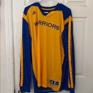 warriors dry fit long sleeve